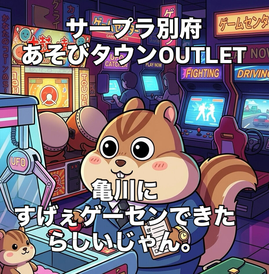   【2026年7月18日オープン】別府市亀川に「サープラ別府あそびタウンOUTLET」が誕生！新たな遊びスポットをご紹介