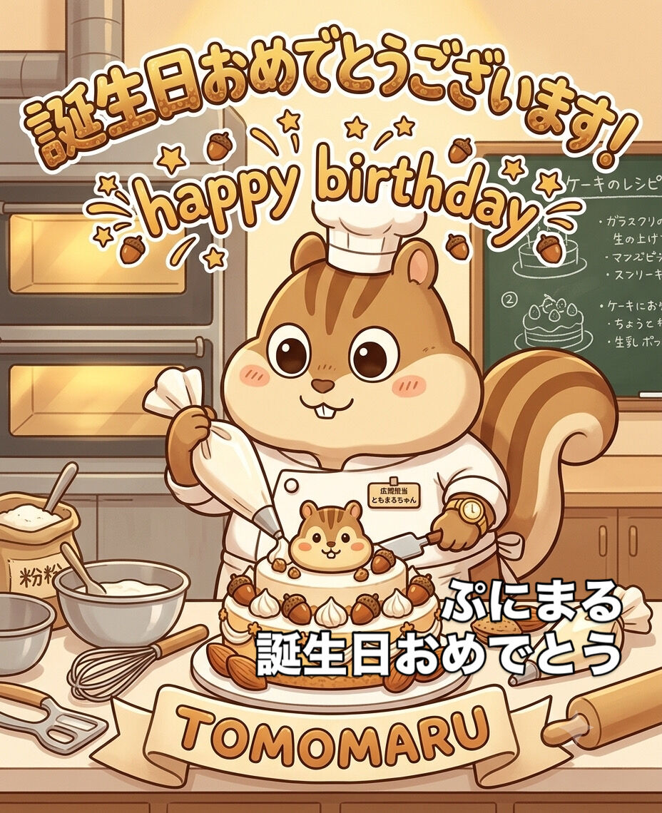 誕生日おめでとう