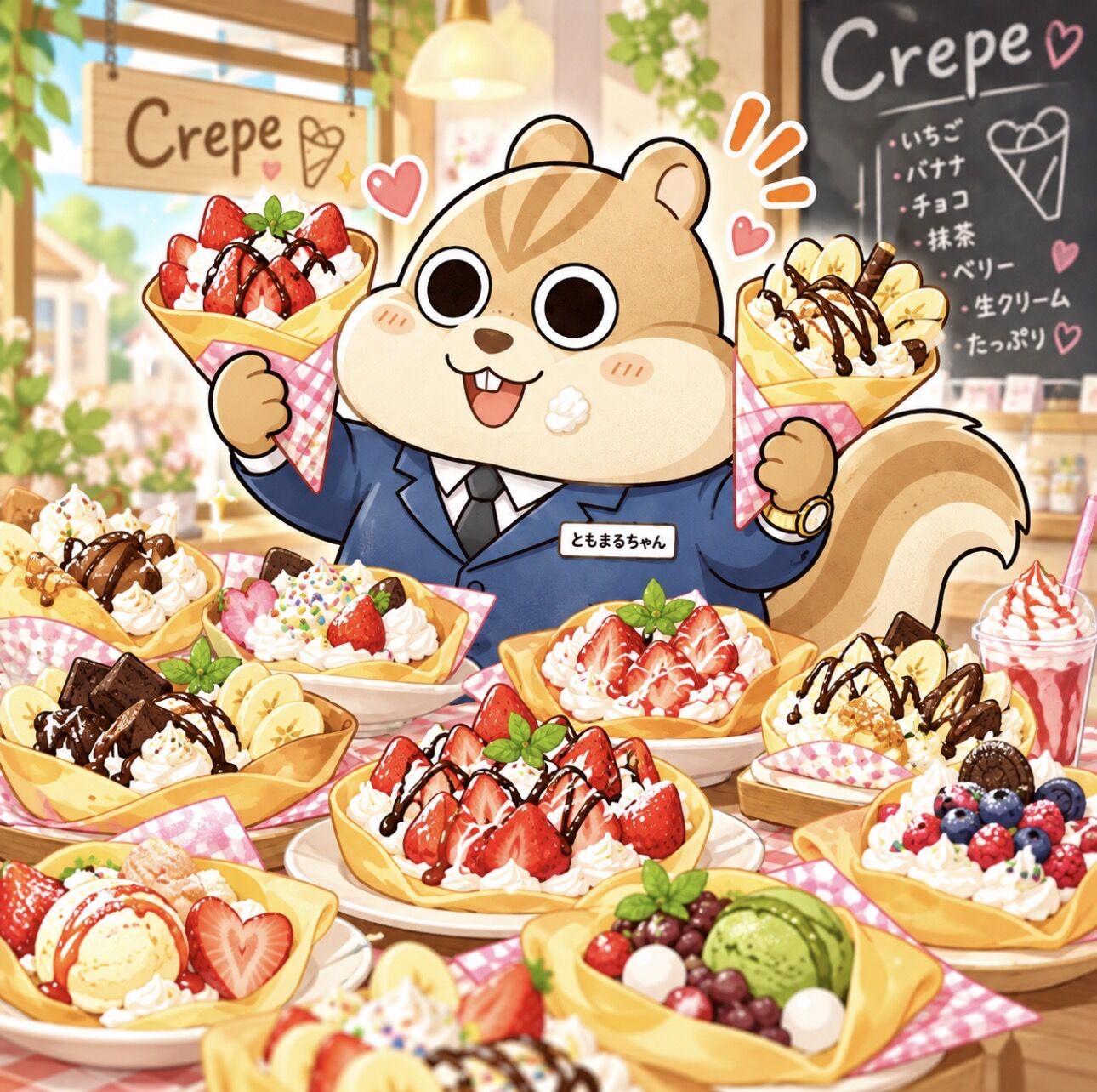【10月16日オープン】ボンズクレープがパークプレイス大分に登場！場所・メニュー・キャンペーン情報